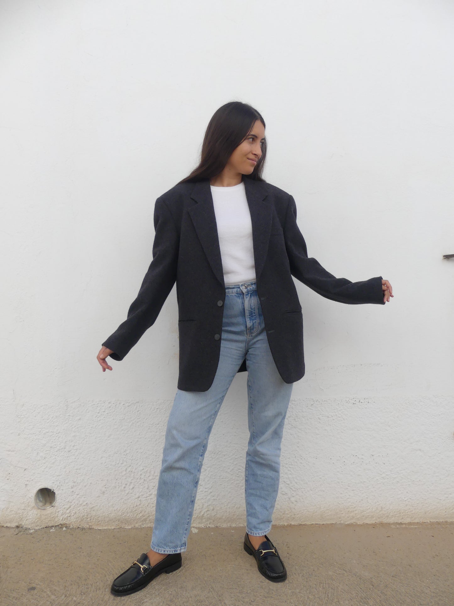 WILLIAM VINTAGE BLAZER - La Vague Vintage Shop