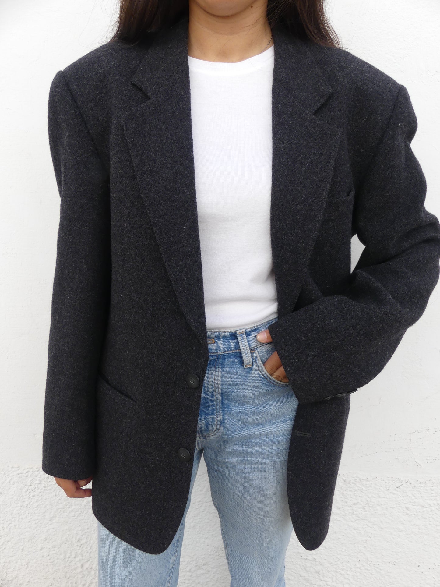 WILLIAM VINTAGE BLAZER - La Vague Vintage Shop