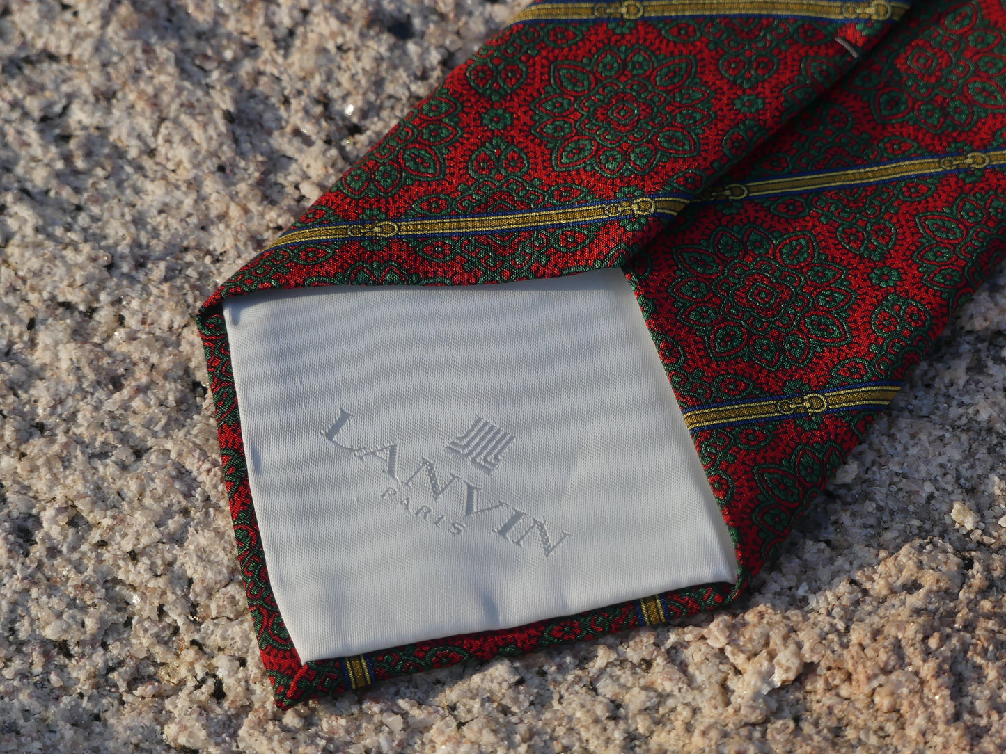 LANVIN VINTAGE TIE - La Vague Vintage Shop