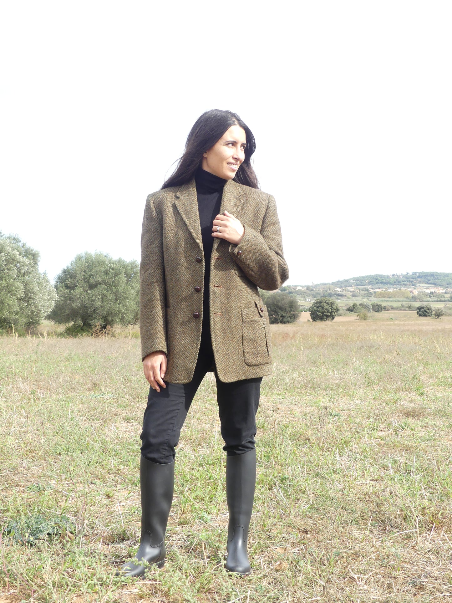 EDWARD VINTAGE BLAZER - La Vague Vintage Shop
