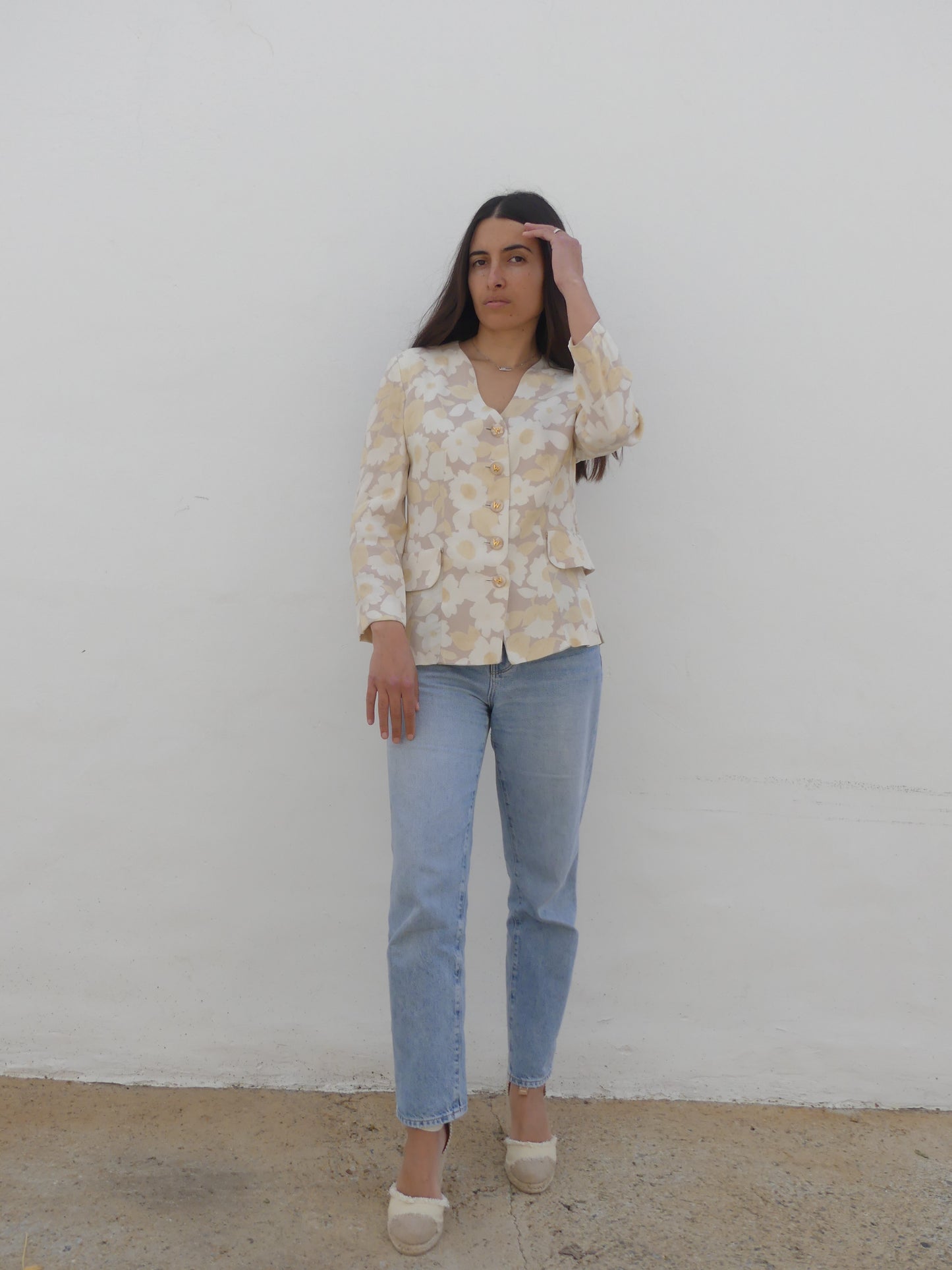 MARGUERITE VINTAGE BLOUSE - La Vague Vintage Shop