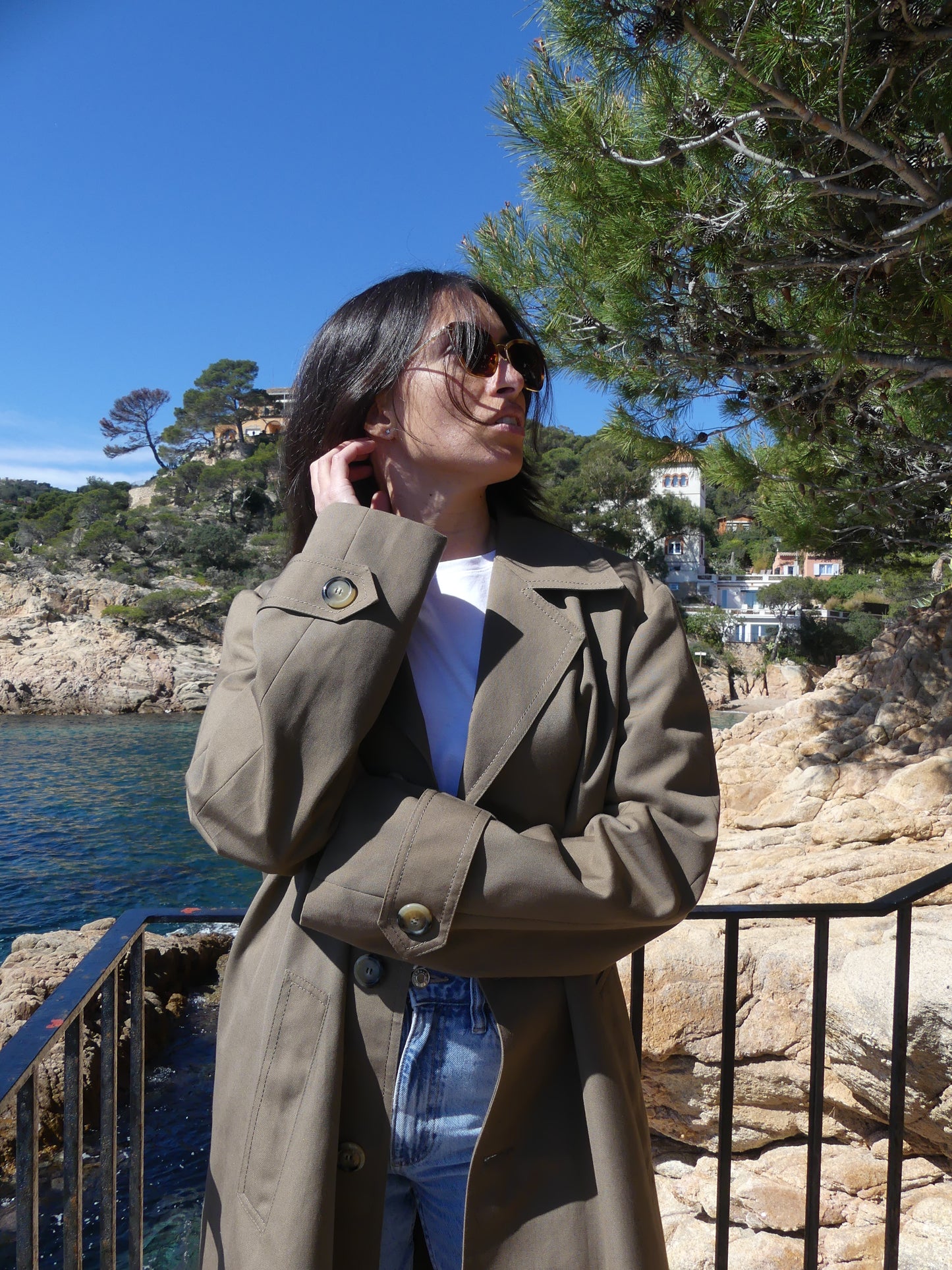 LORENZO VINTAGE TRENCH COAT - La Vague Vintage Shop