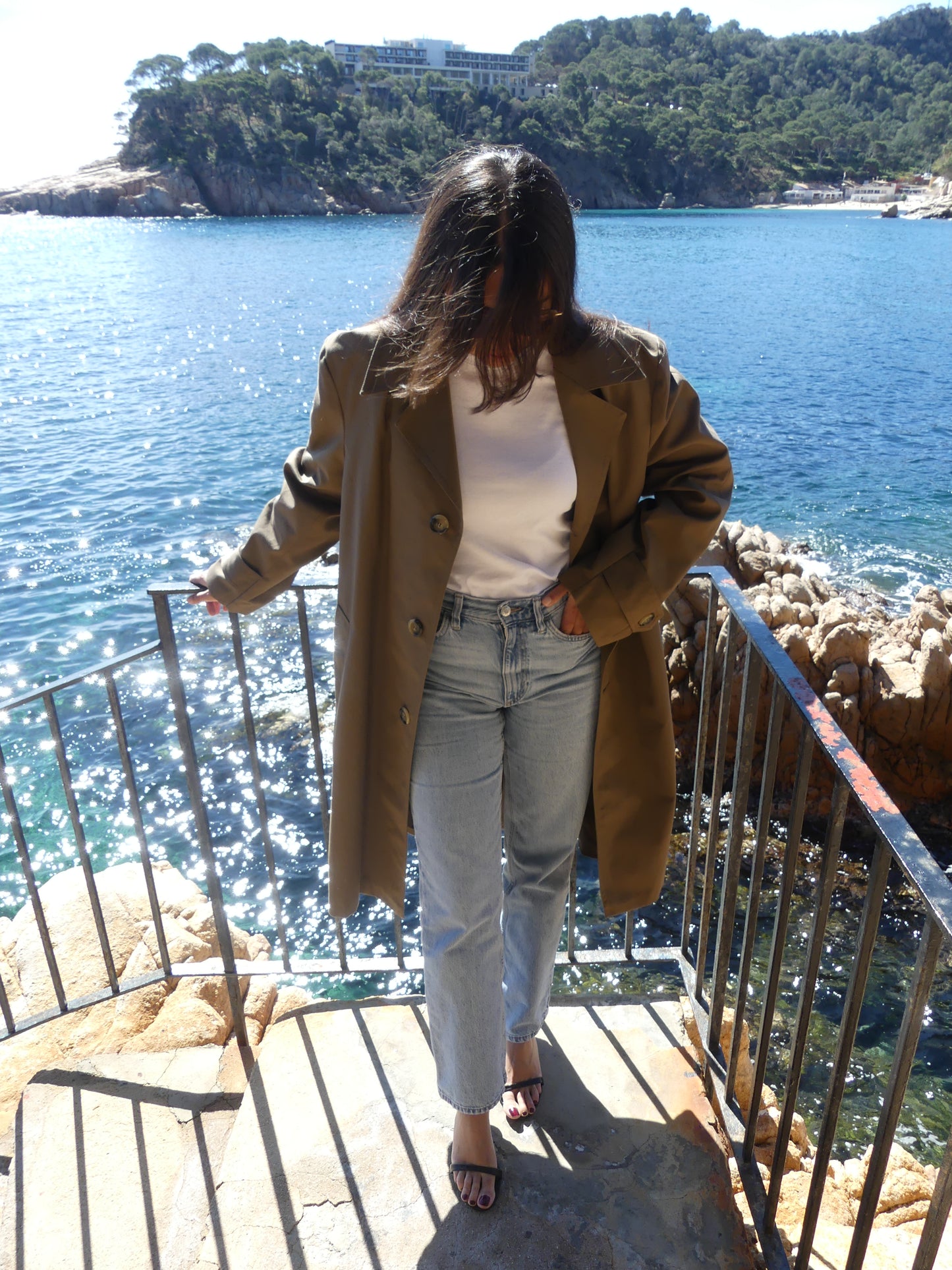 LORENZO VINTAGE TRENCH COAT - La Vague Vintage Shop