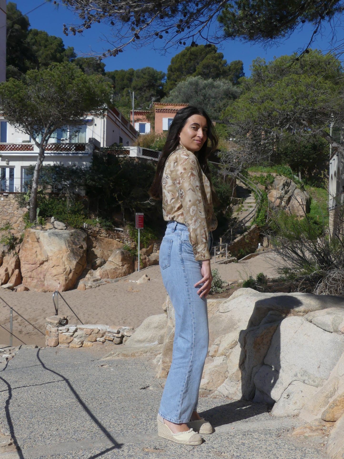 CAMILLE VINTAGE SHIRT - La Vague Vintage Shop