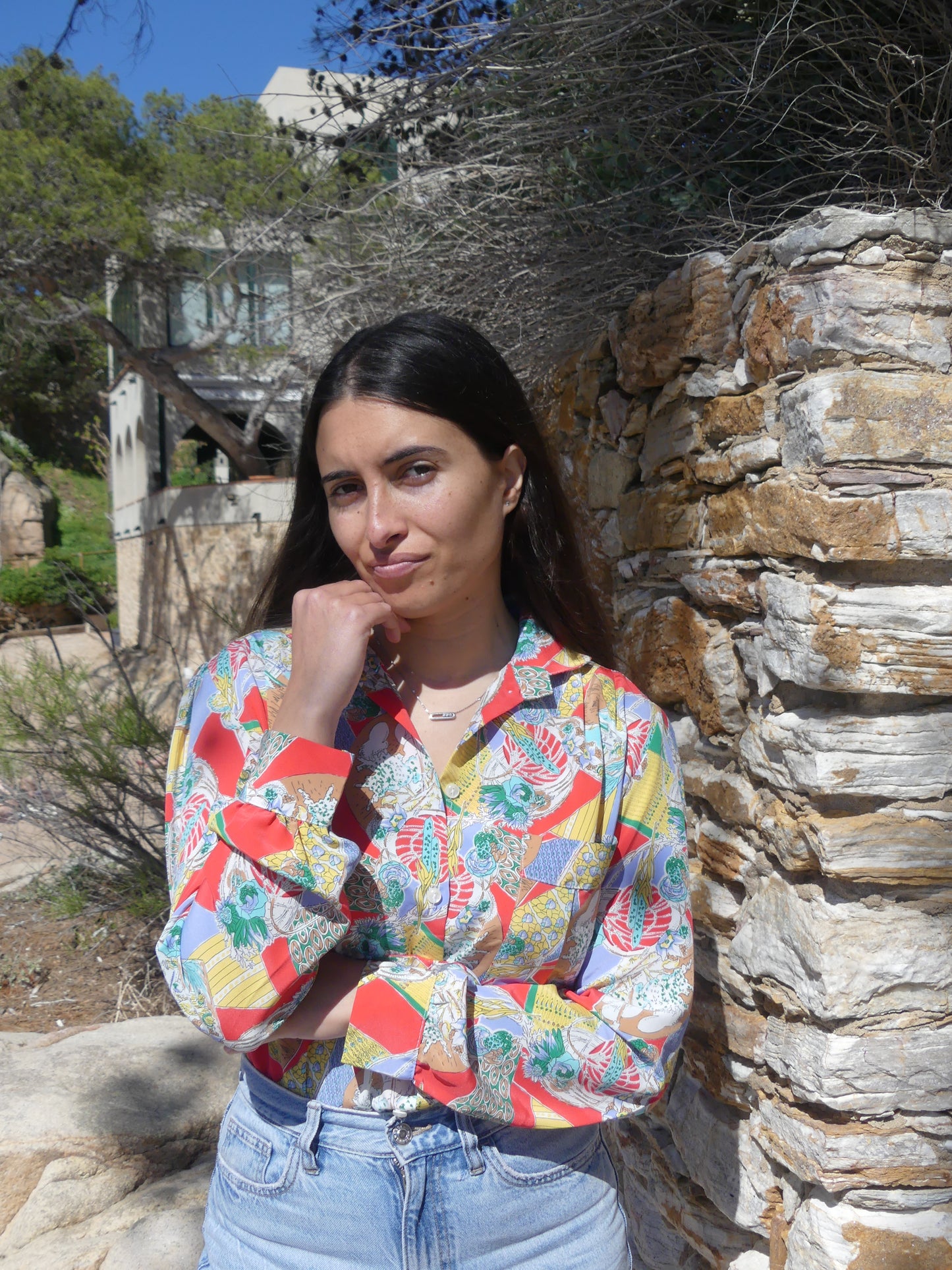 CLAUDIA VINTAGE SHIRT - La Vague Vintage Shop