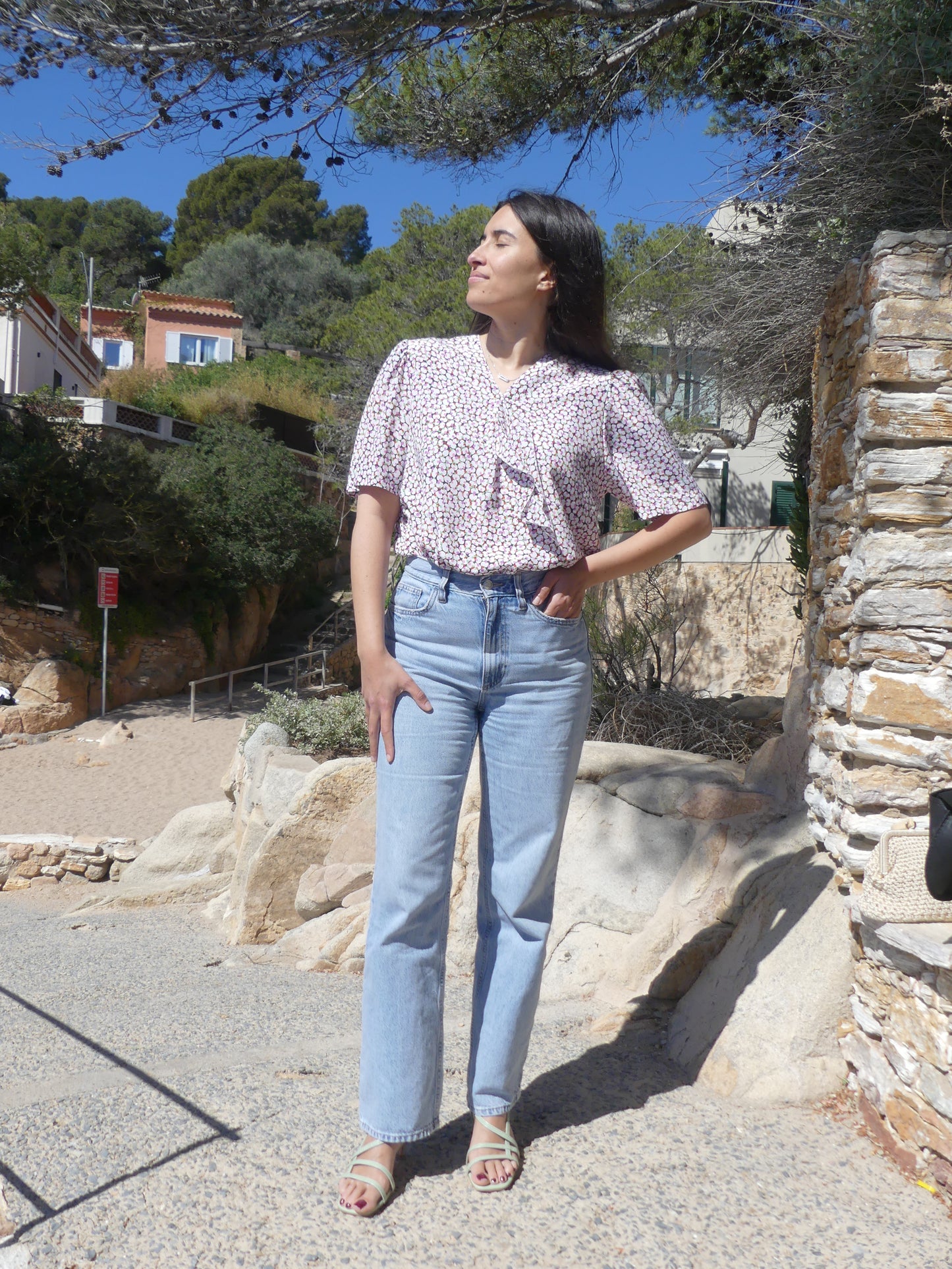 JULIE VINTAGE BLOUSE - La Vague Vintage Shop