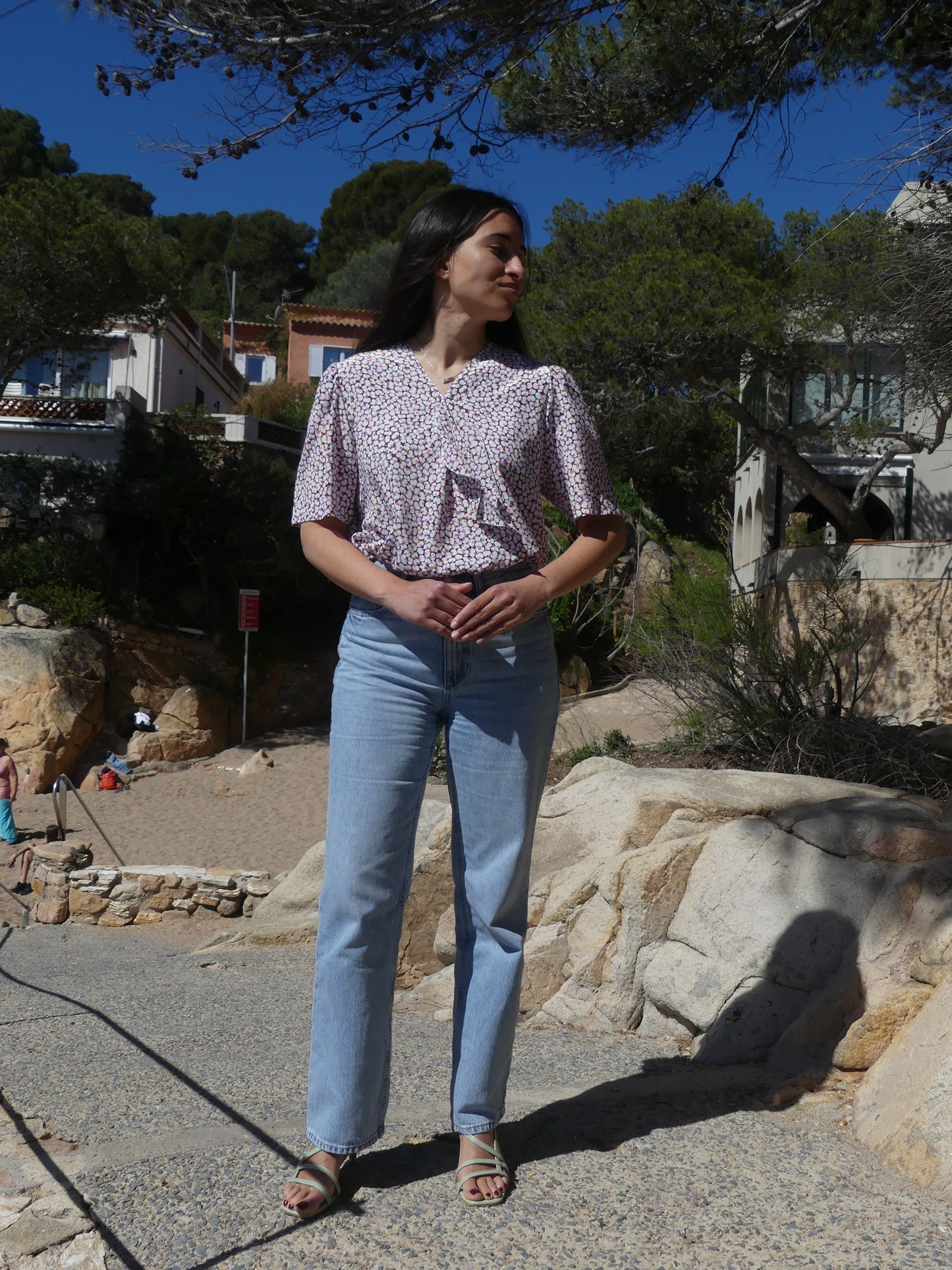 JULIE VINTAGE BLOUSE - La Vague Vintage Shop