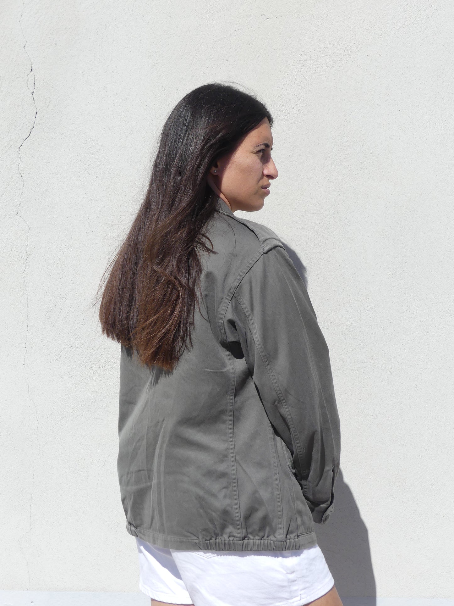 SIERRA VINTAGE MILITARY JACKET - La Vague Vintage Shop
