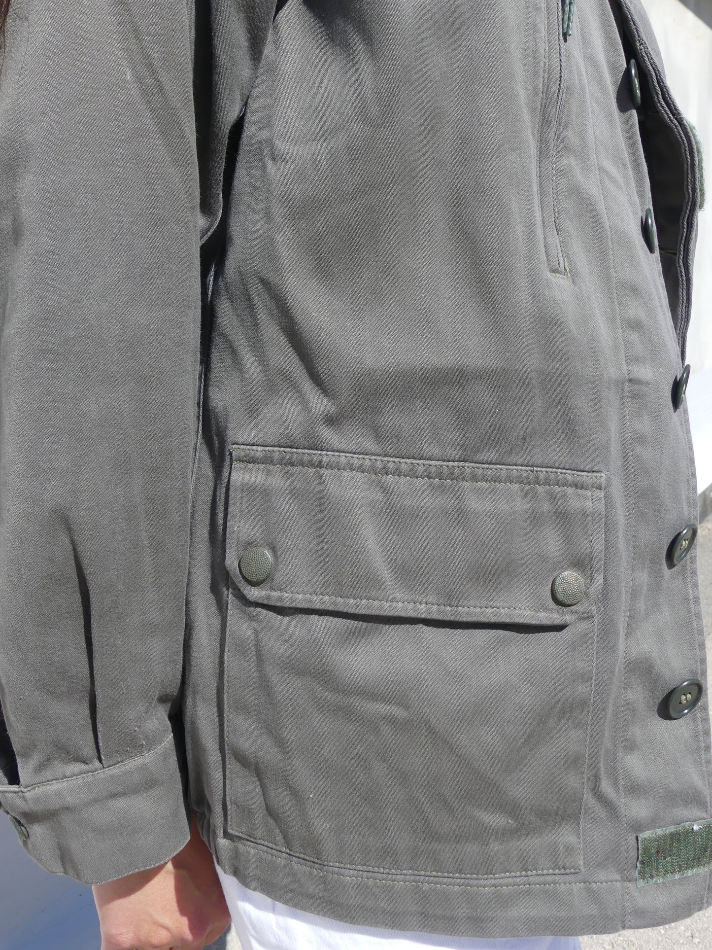 SIERRA VINTAGE MILITARY JACKET - La Vague Vintage Shop