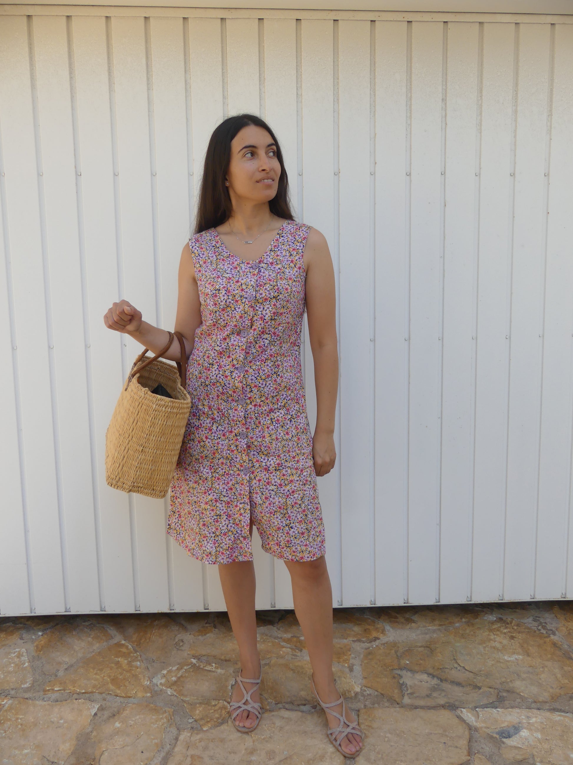 EMMA VINTAGE DRESS - La Vague Vintage Shop