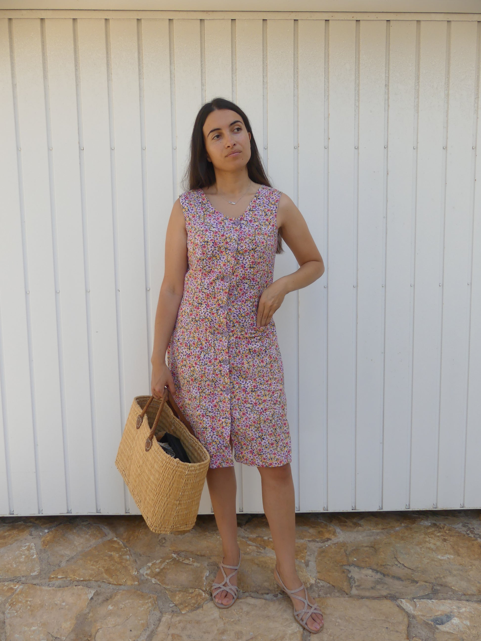 EMMA VINTAGE DRESS - La Vague Vintage Shop