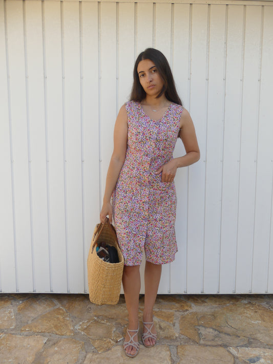 EMMA VINTAGE DRESS - La Vague Vintage Shop