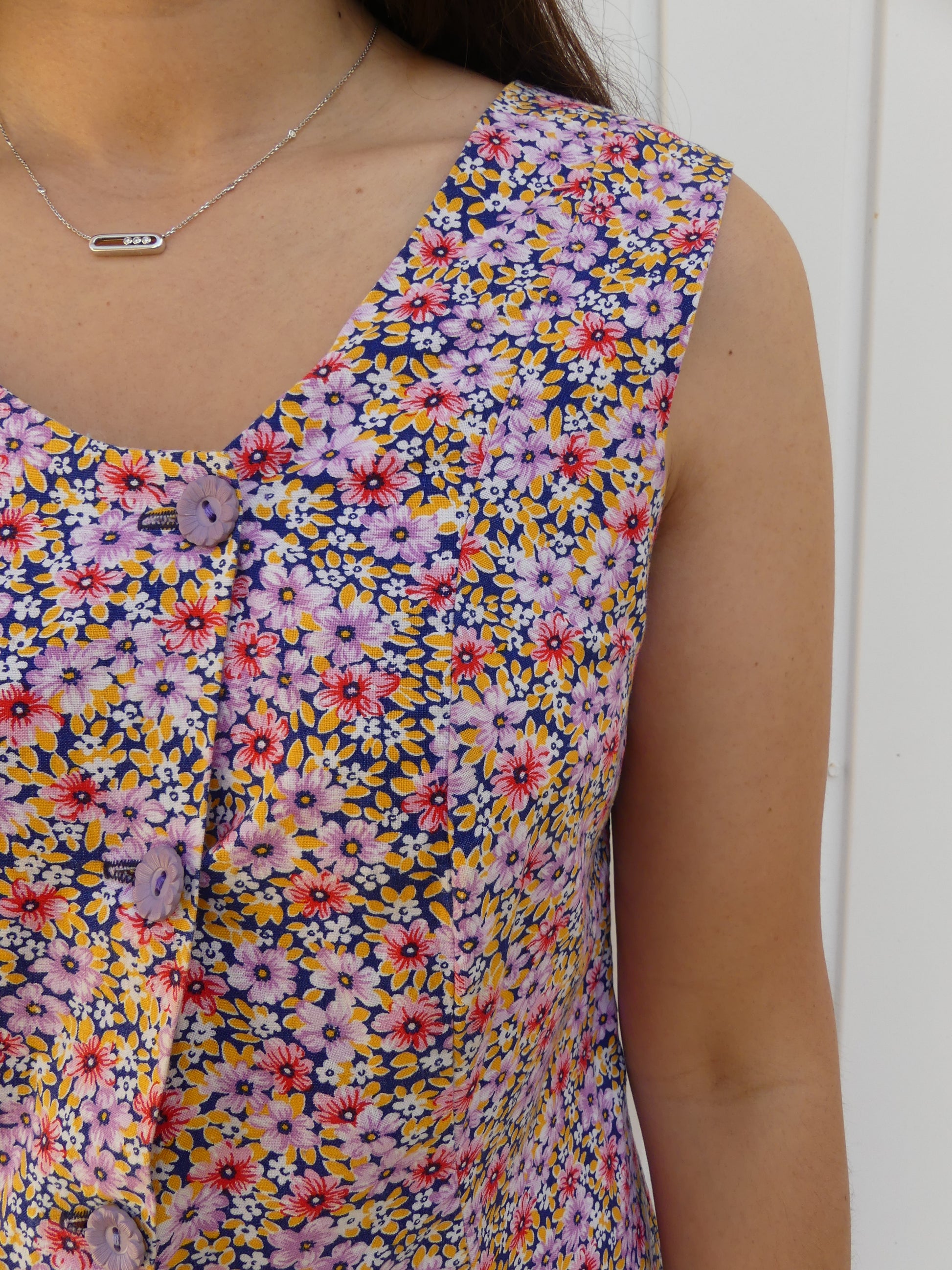 EMMA VINTAGE DRESS - La Vague Vintage Shop