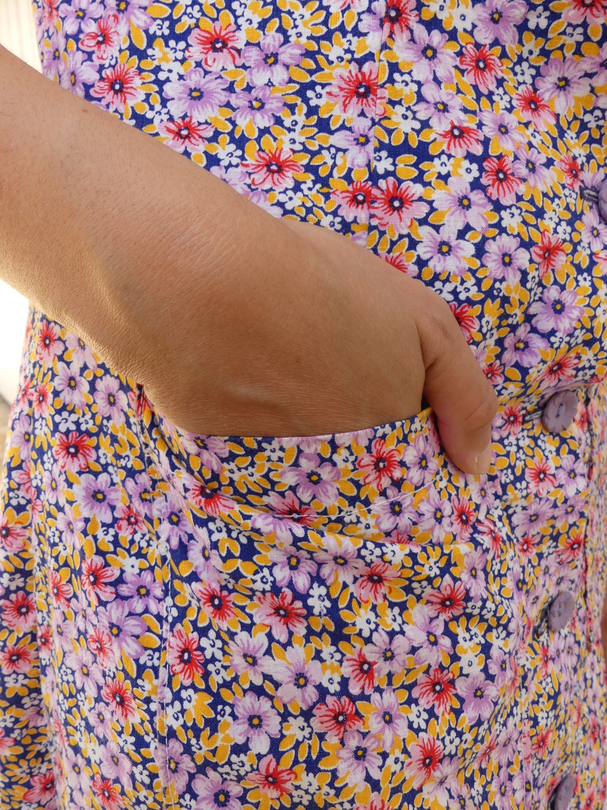 EMMA VINTAGE DRESS - La Vague Vintage Shop