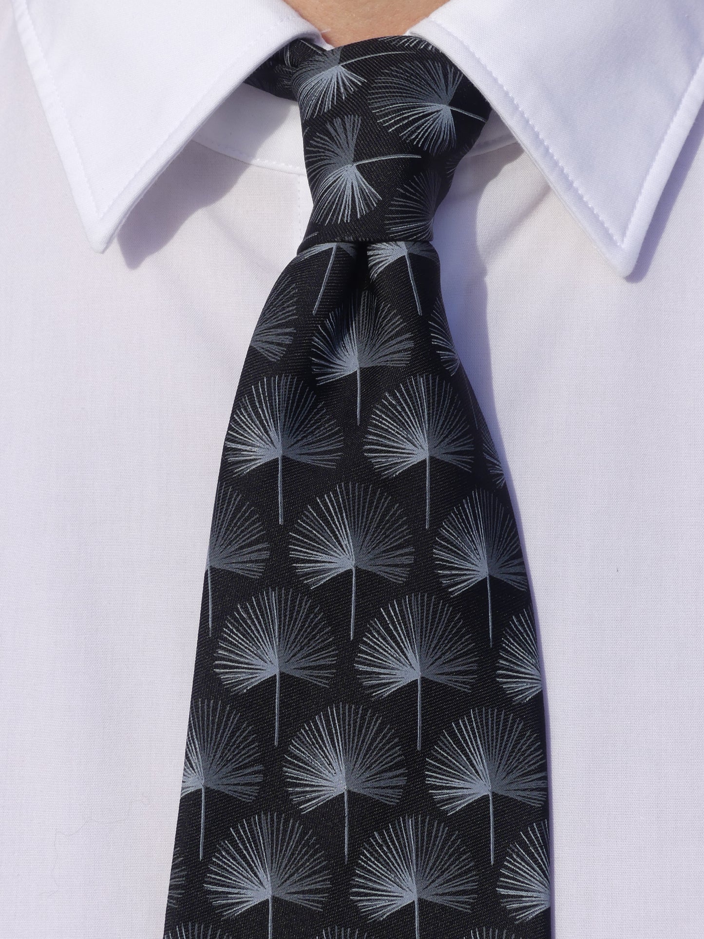 YVES SAINT LAURENT CRAVATE VINTAGE NOIR