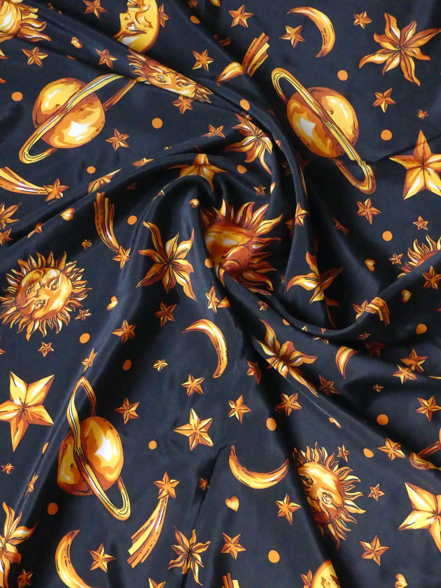 ASTROLOGY SILK SCARF