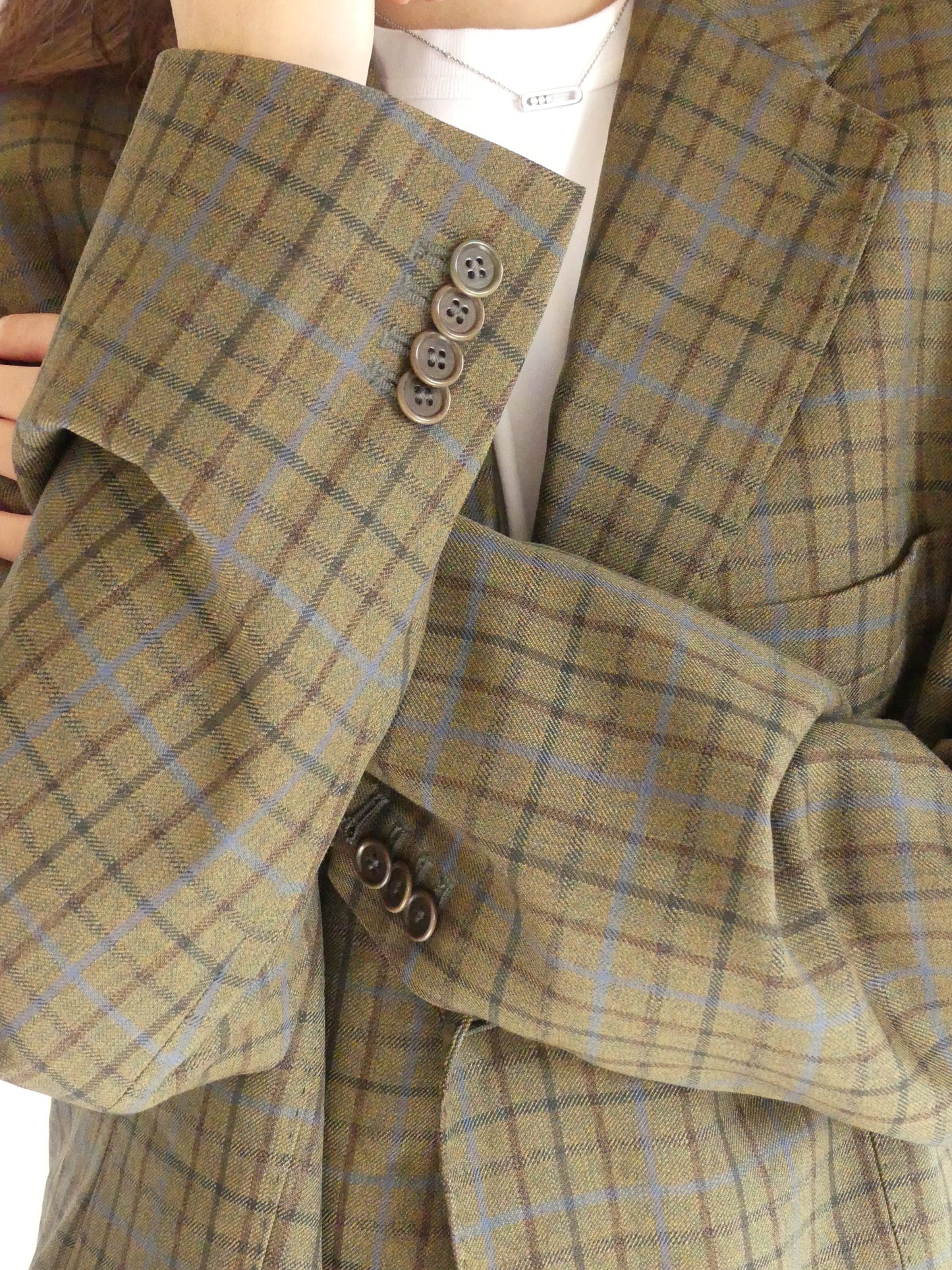 HOLLAND AND SHERRY VINTAGE BLAZER