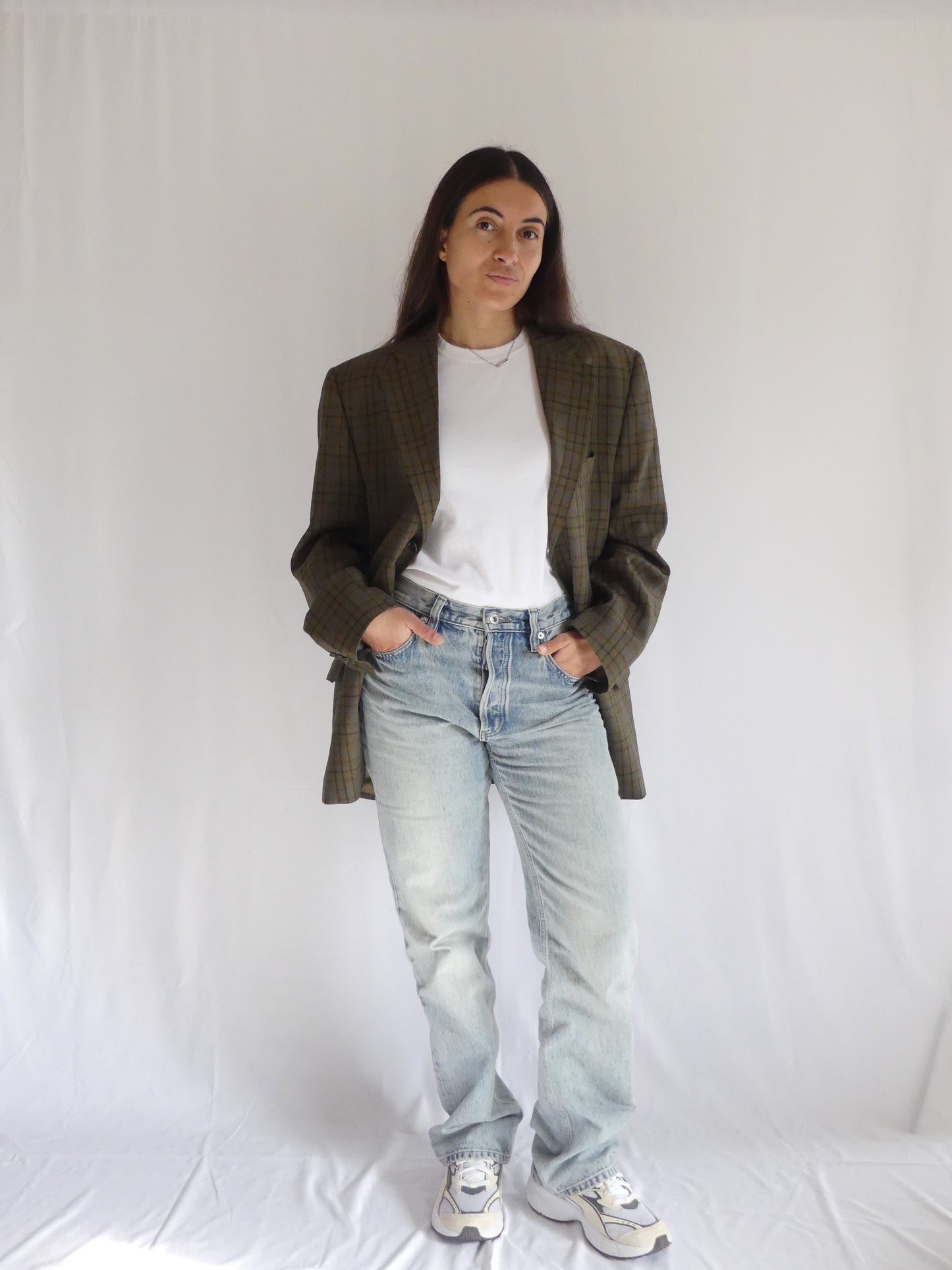 HOLLAND AND SHERRY VINTAGE BLAZER