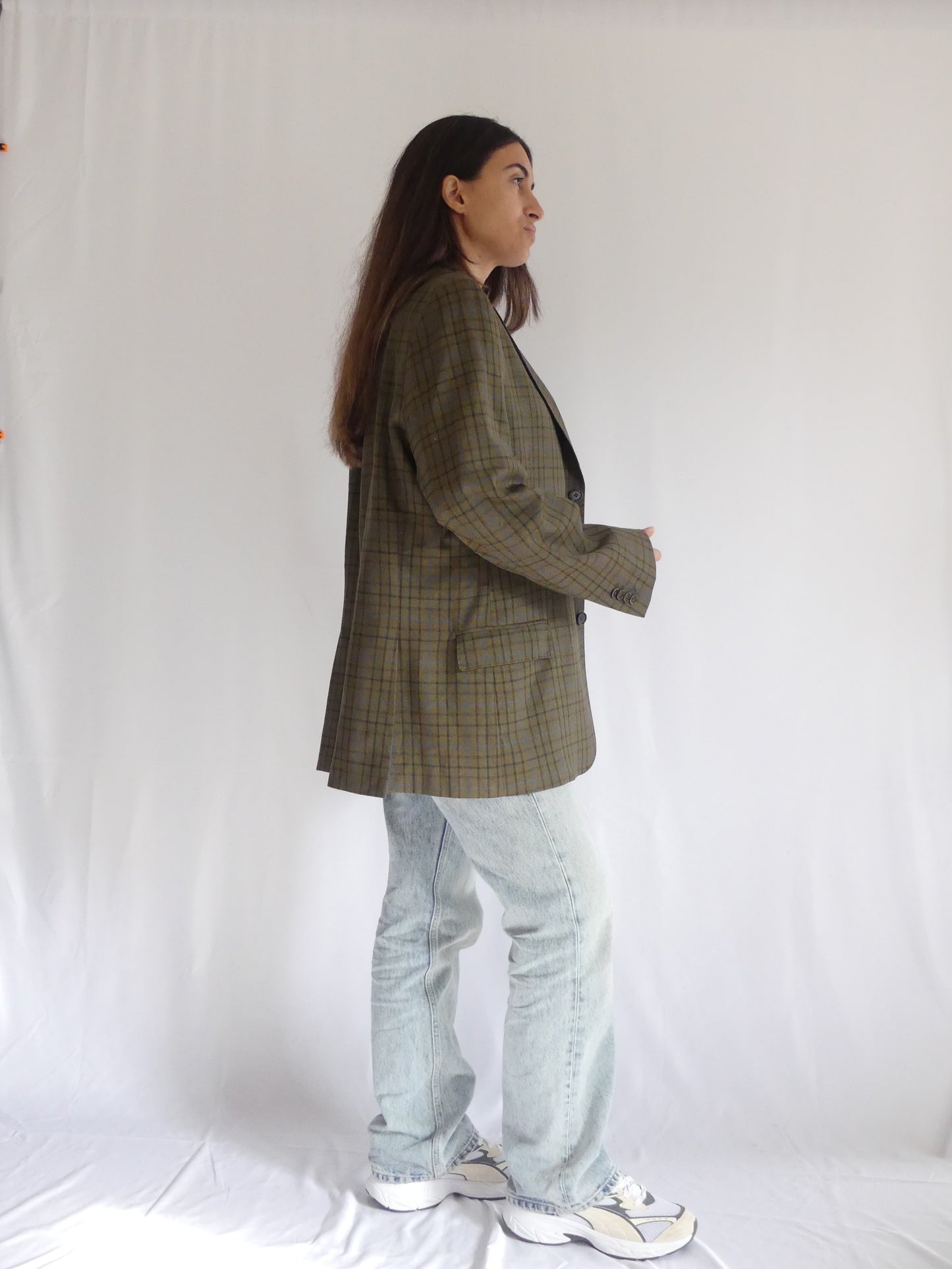HOLLAND AND SHERRY VINTAGE BLAZER